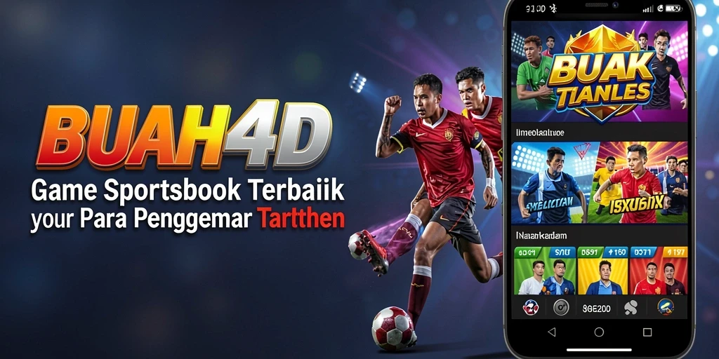 Tampilan utama BUAH4D dengan berbagai opsi taruhan olahraga.