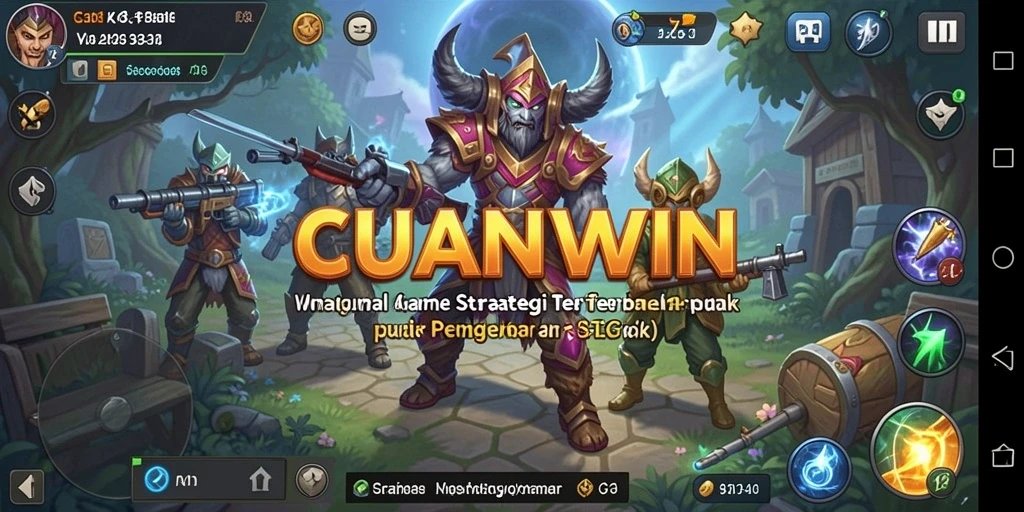 Tampilan menarik gameplay SLG CUANWIN saat membangun kerajaan.