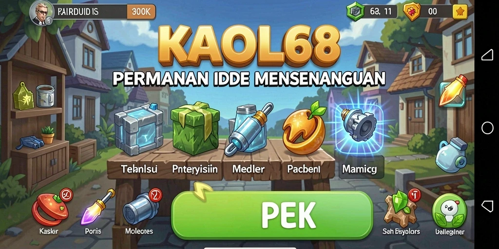 Tampilan menarik dari gameplay KAOL68 yang seru dan menyenangkan.