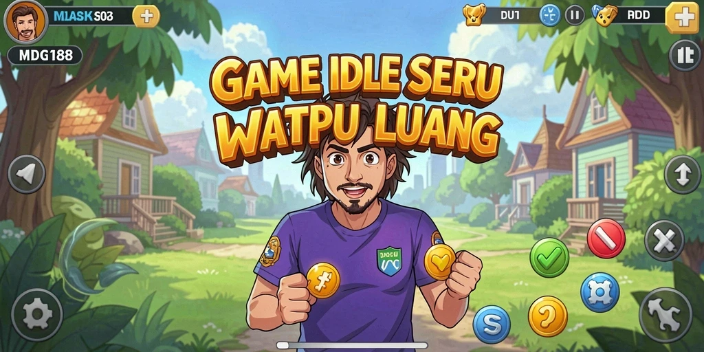 Screenshot gameplay MDG188 menampilkan aksi seru dalam permainan Idle.