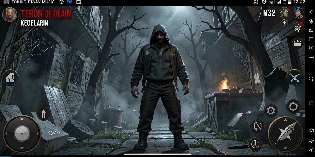 Gameplay menegangkan di N32 menghadirkan momen horor yang tak terlupakan.
