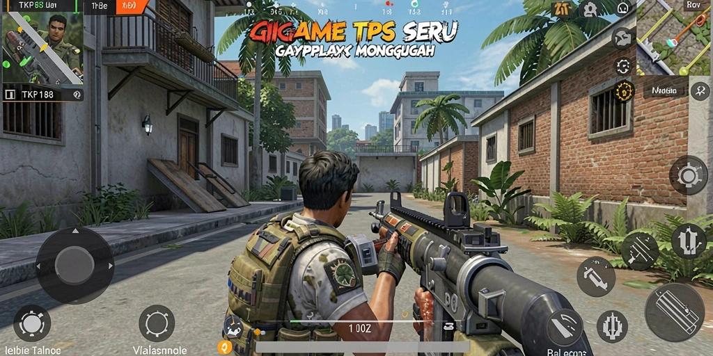 Tampilan gameplay seru dan mengasyikkan dalam TKP188.